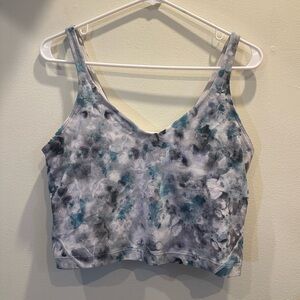 Lululemon Kaleidofloral/Marble Align Tank Top Light Support, A/B Cup